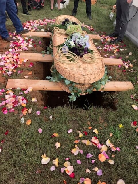 Green burial options are becoming more and more available